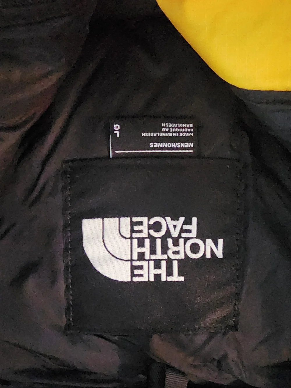 Brand NEW in BAG! The North Face Mens Sumit Gold  and Black Nupste Jacket